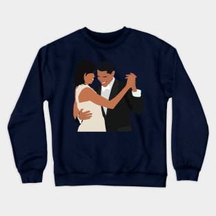 Obama inaguration dance. Crewneck Sweatshirt